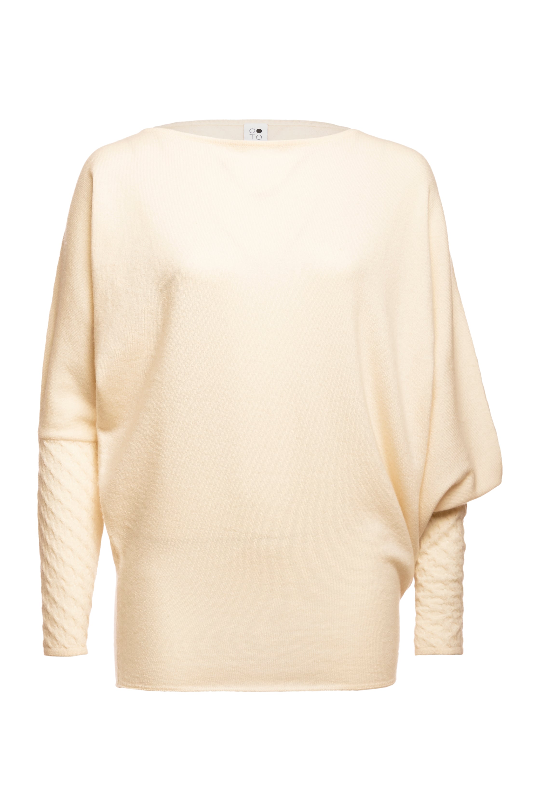 Jewel Asymmetric Boat Neck Top