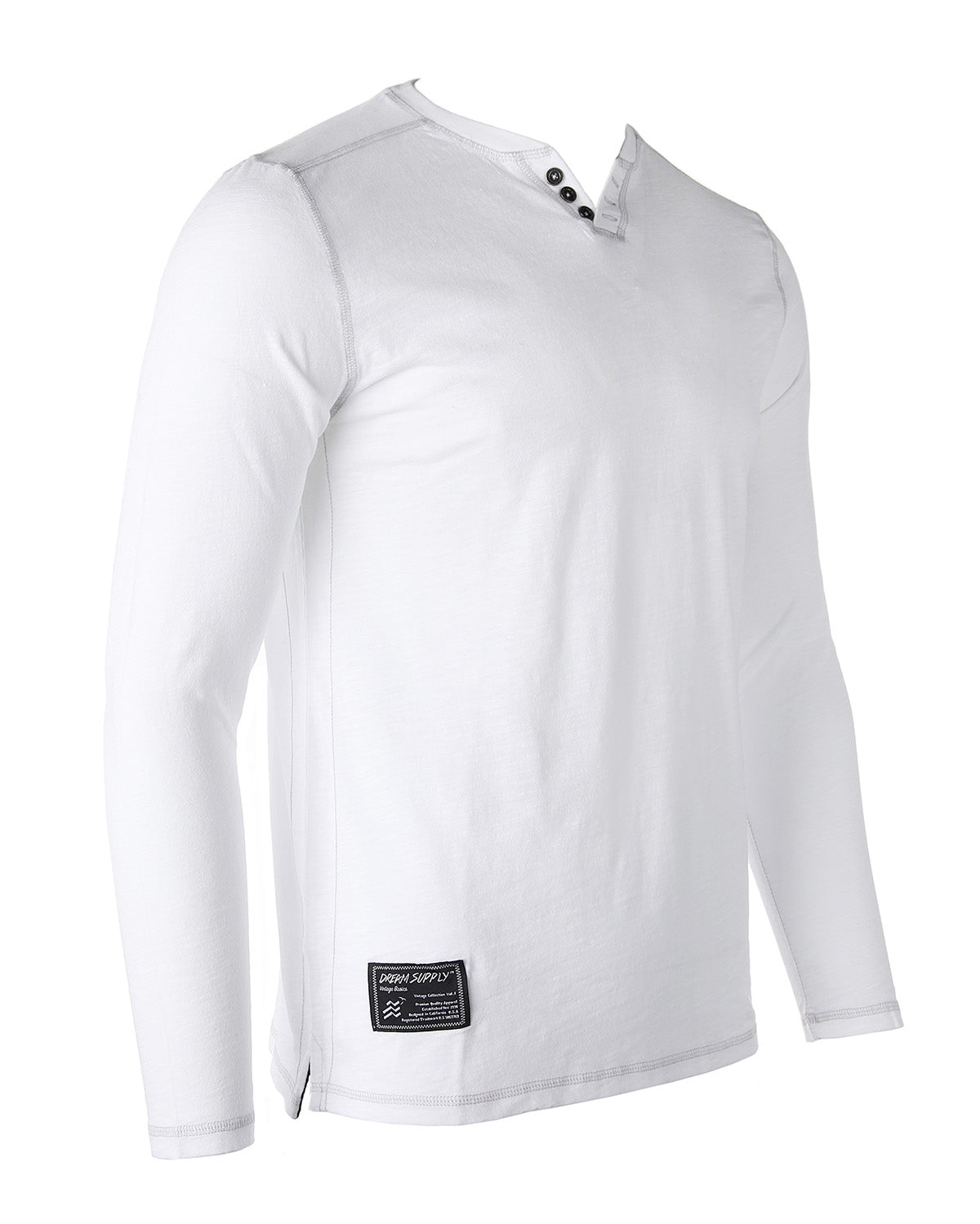 Faded casual long sleeve with athletic fit