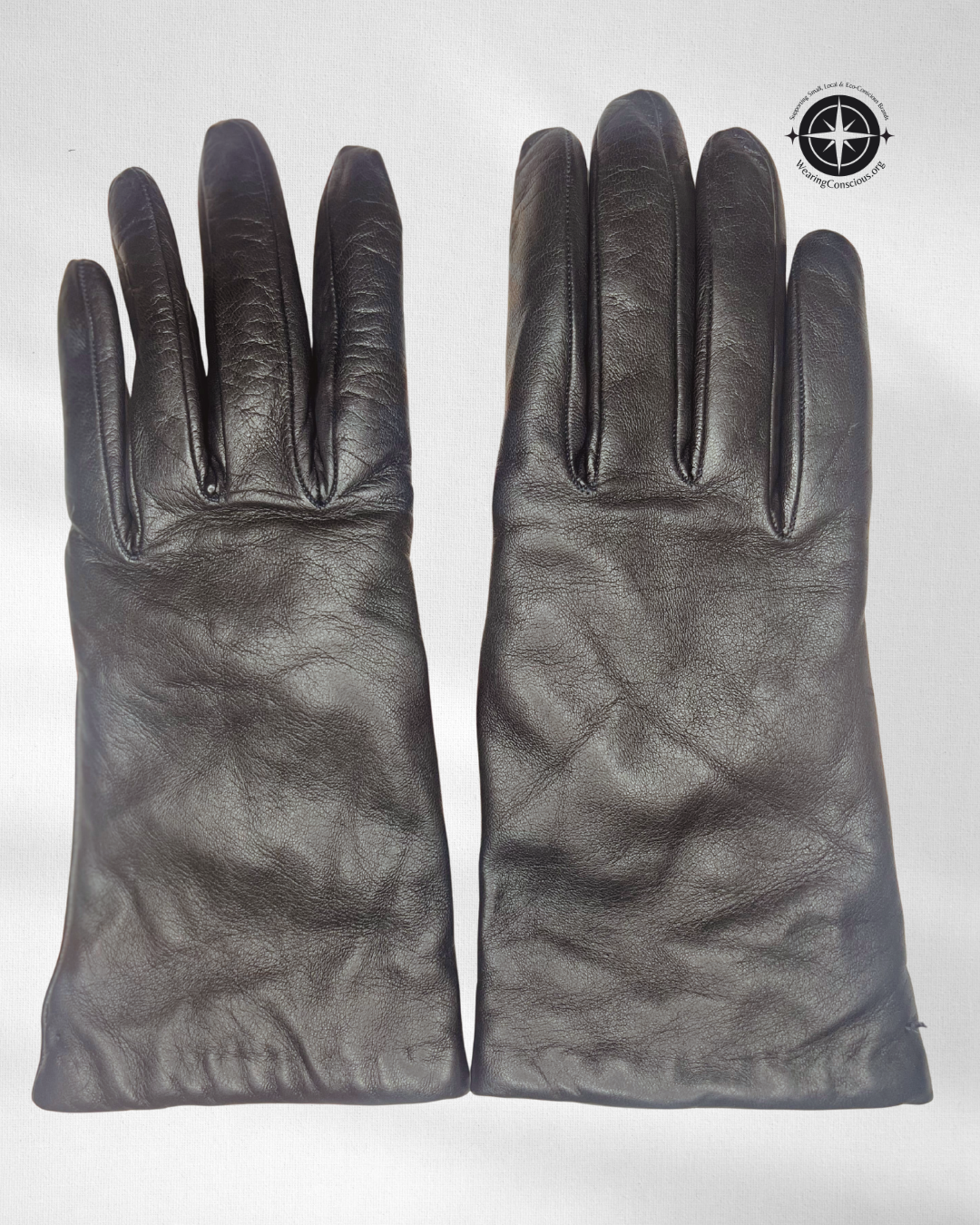 Cashmere Lined Italian Leather Gloves