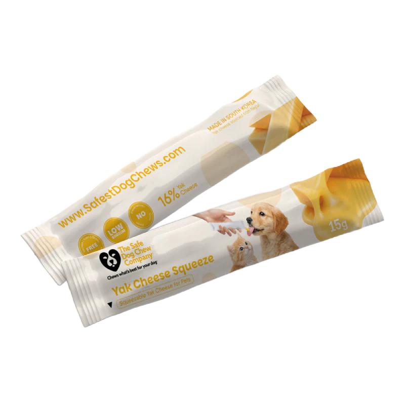 Yak Cheese Squeeze — Natural Meal Topper + Training Treat for Dogs