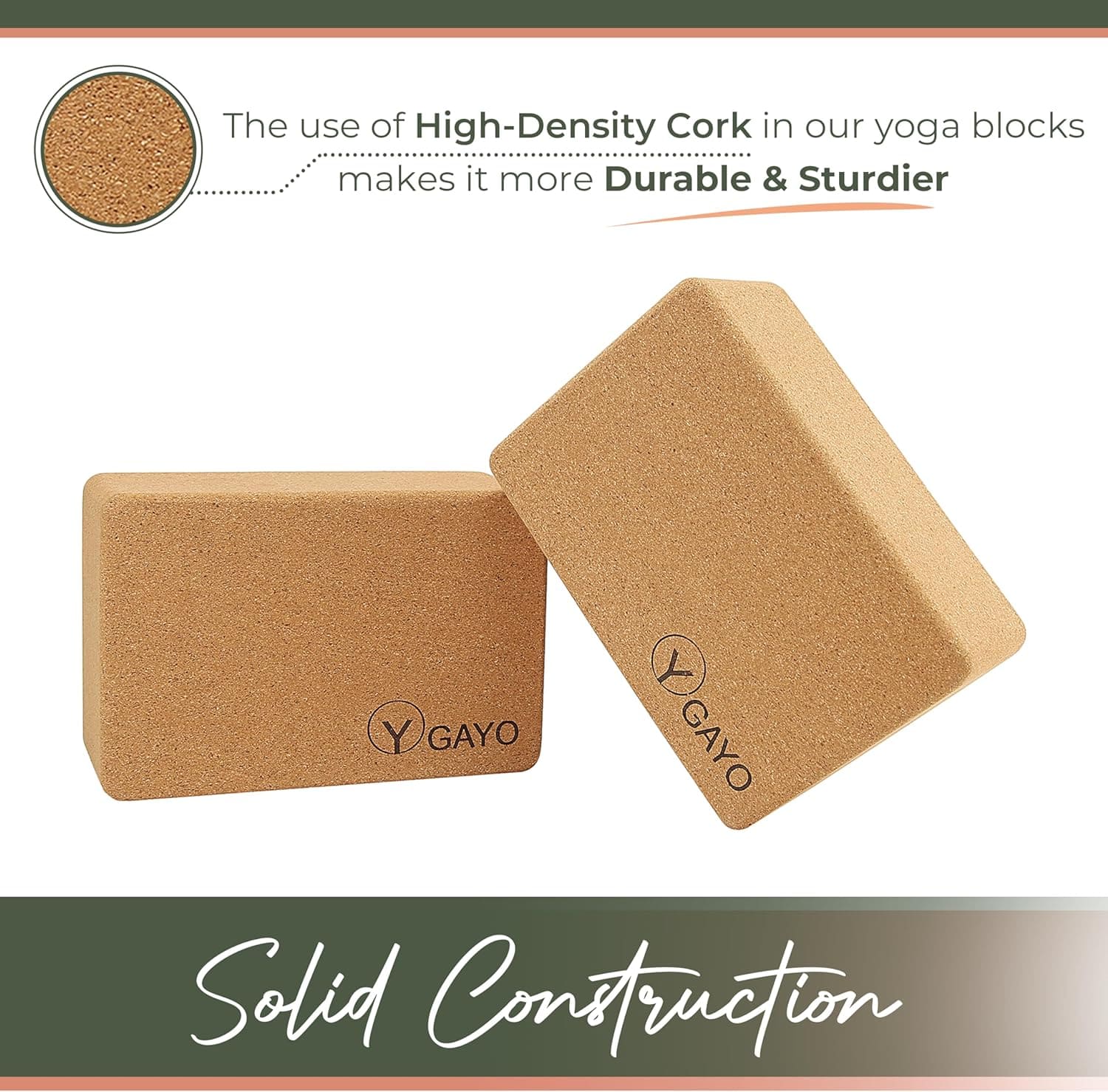 Ultimate Cork Yoga Essentials Kit – Mat, Blocks, Carry Strap