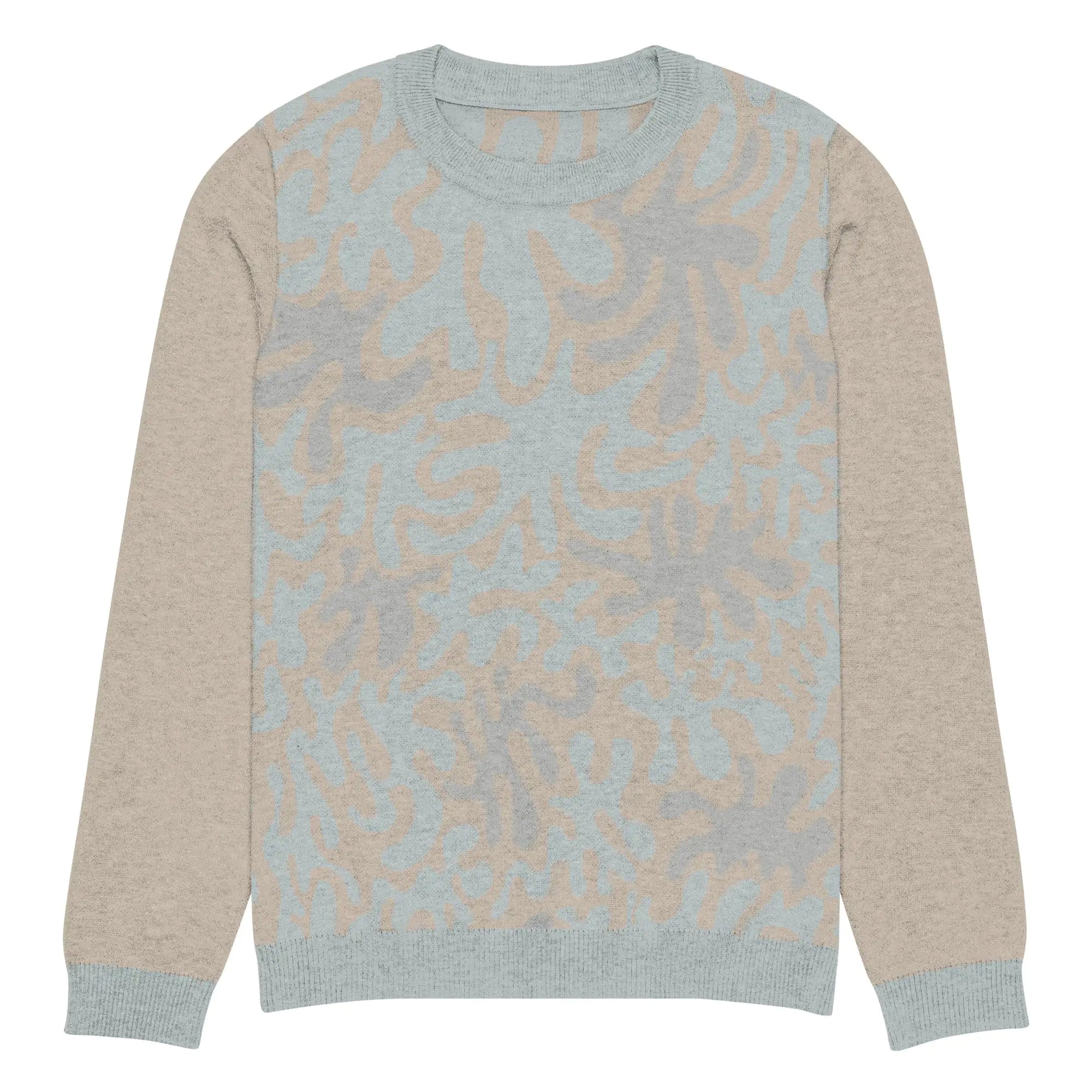 Coral Sands Knit Crew - Sustainable Ocean-Inspired Men's Sweater with 4ocean Partnership