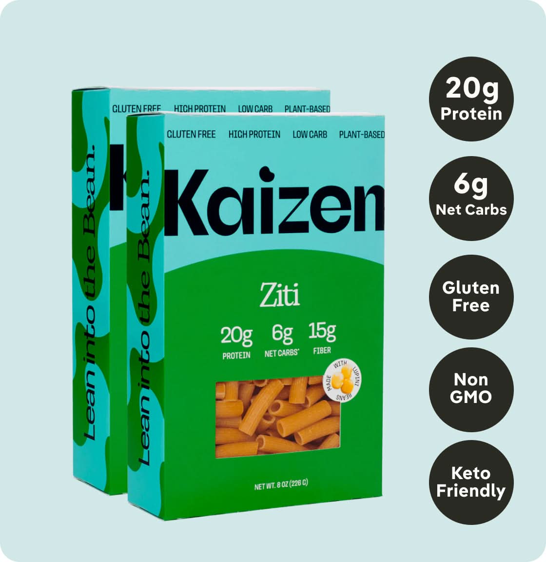 Kaizen Low Carb Ziti Pasta