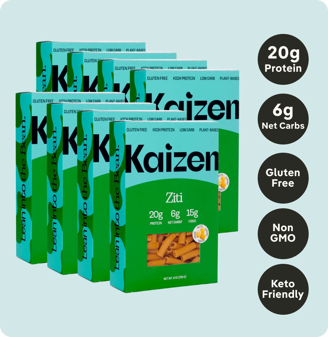 Kaizen Low Carb Ziti Pasta