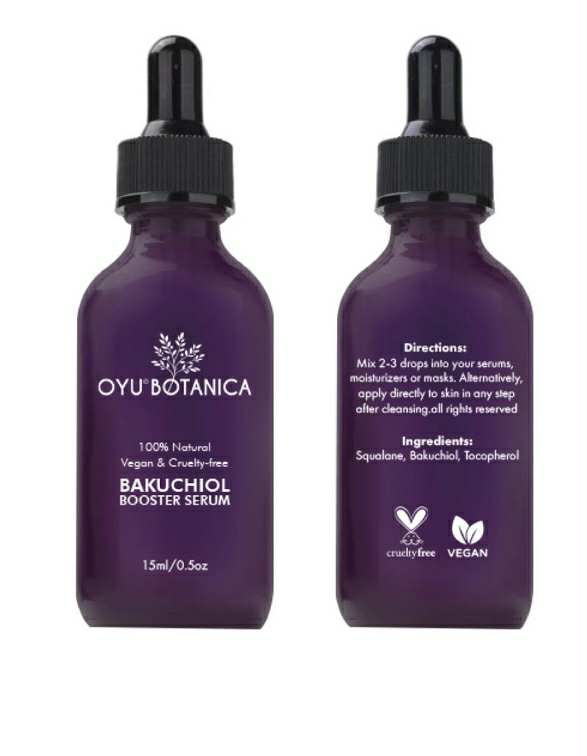 OYU Botanica Bakuchiol Booster Serum – Plant-Based Retinol Alternative for Radiant, Youthful Skin