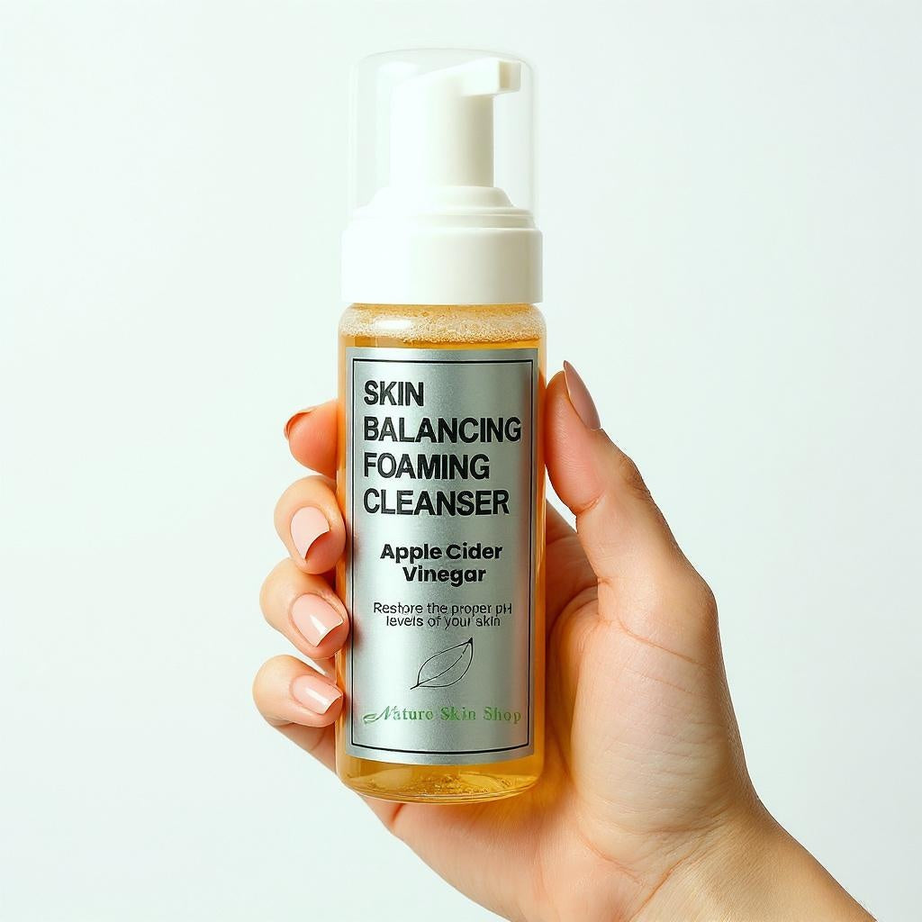 Skin Balancing Apple Cider Vinegar Foaming Cleanser-4