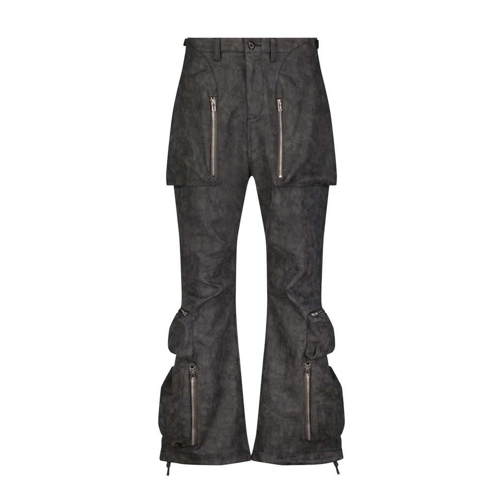 Baggy Cargo Pants – Dark Gray