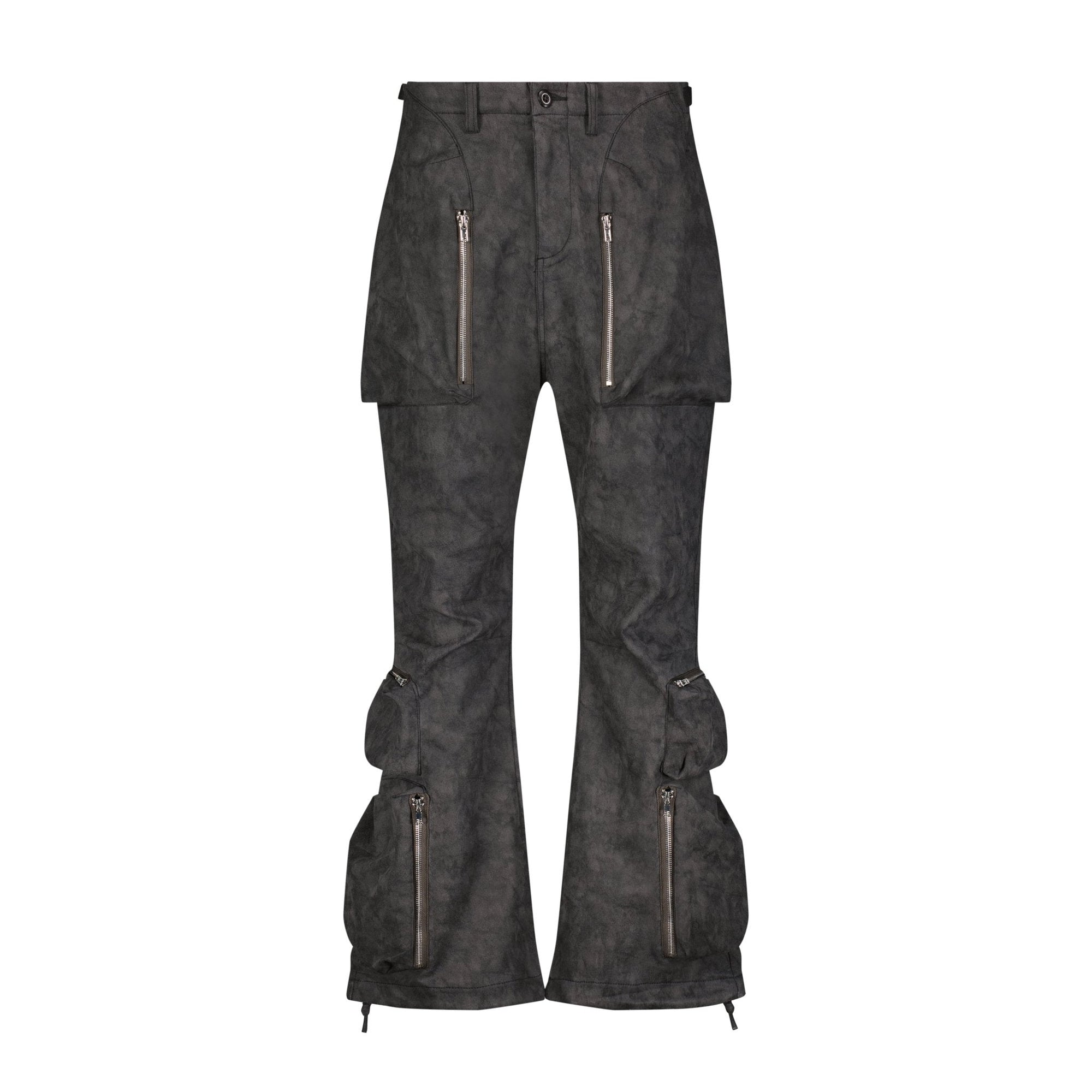 Baggy Cargo Pants – Dark Gray