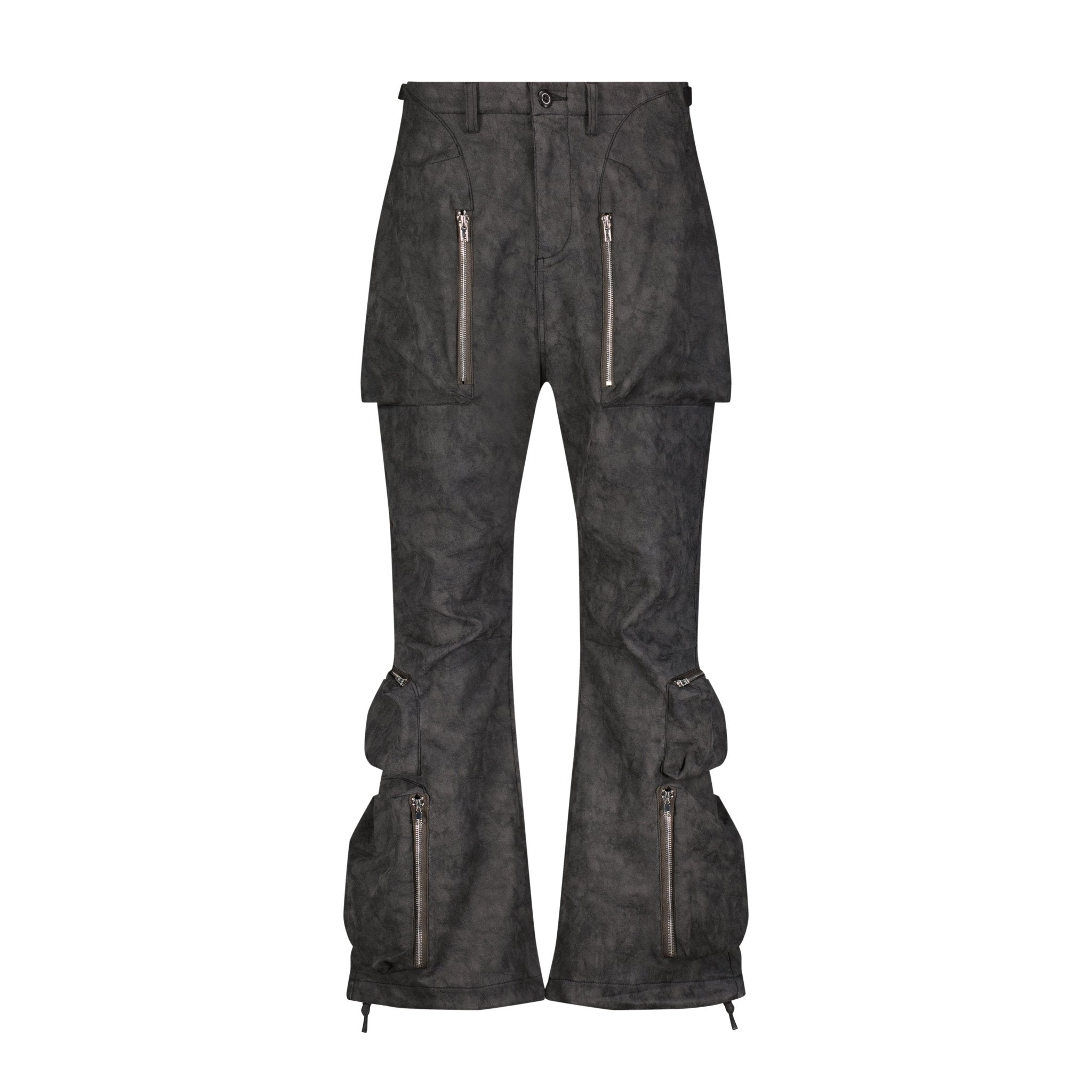 Baggy Cargo Pants – Dark Gray