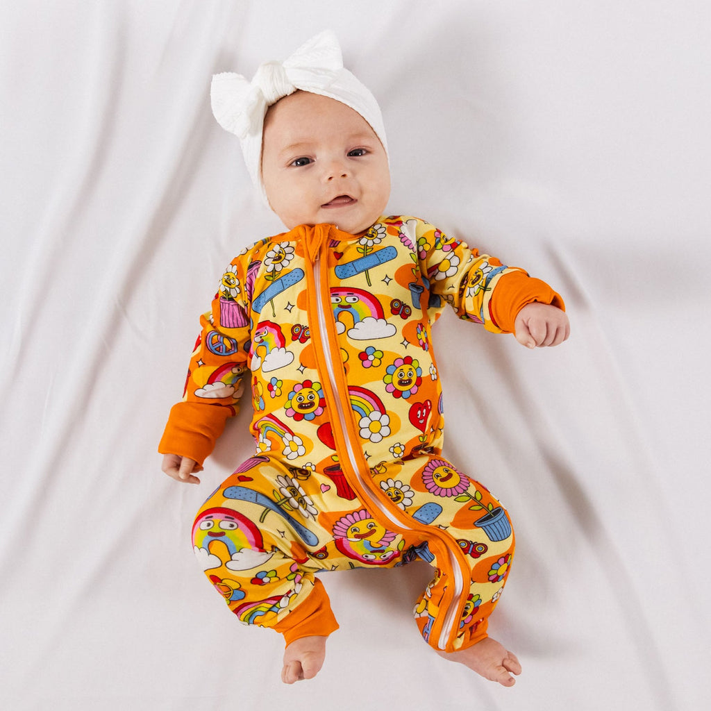infant bamboo zippy romper