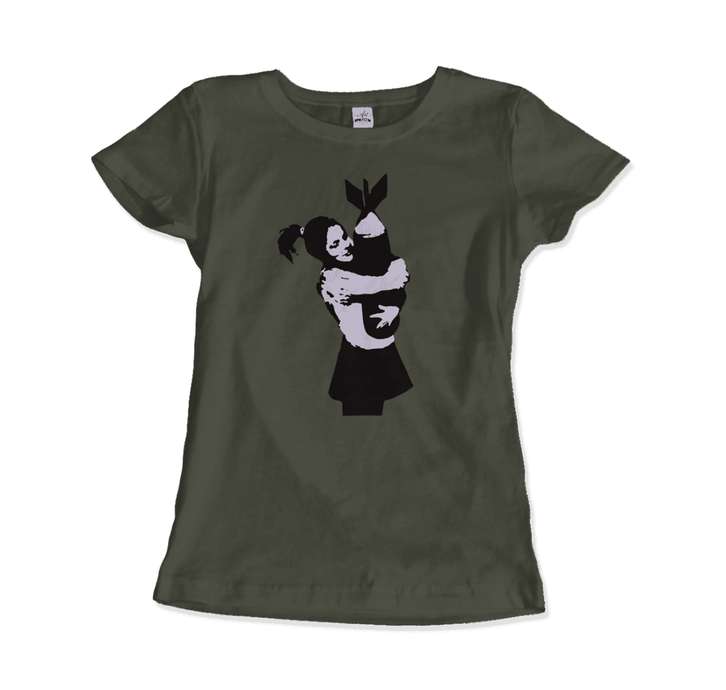 Banksy Bomb Hugger Street Art T-Shirt-13