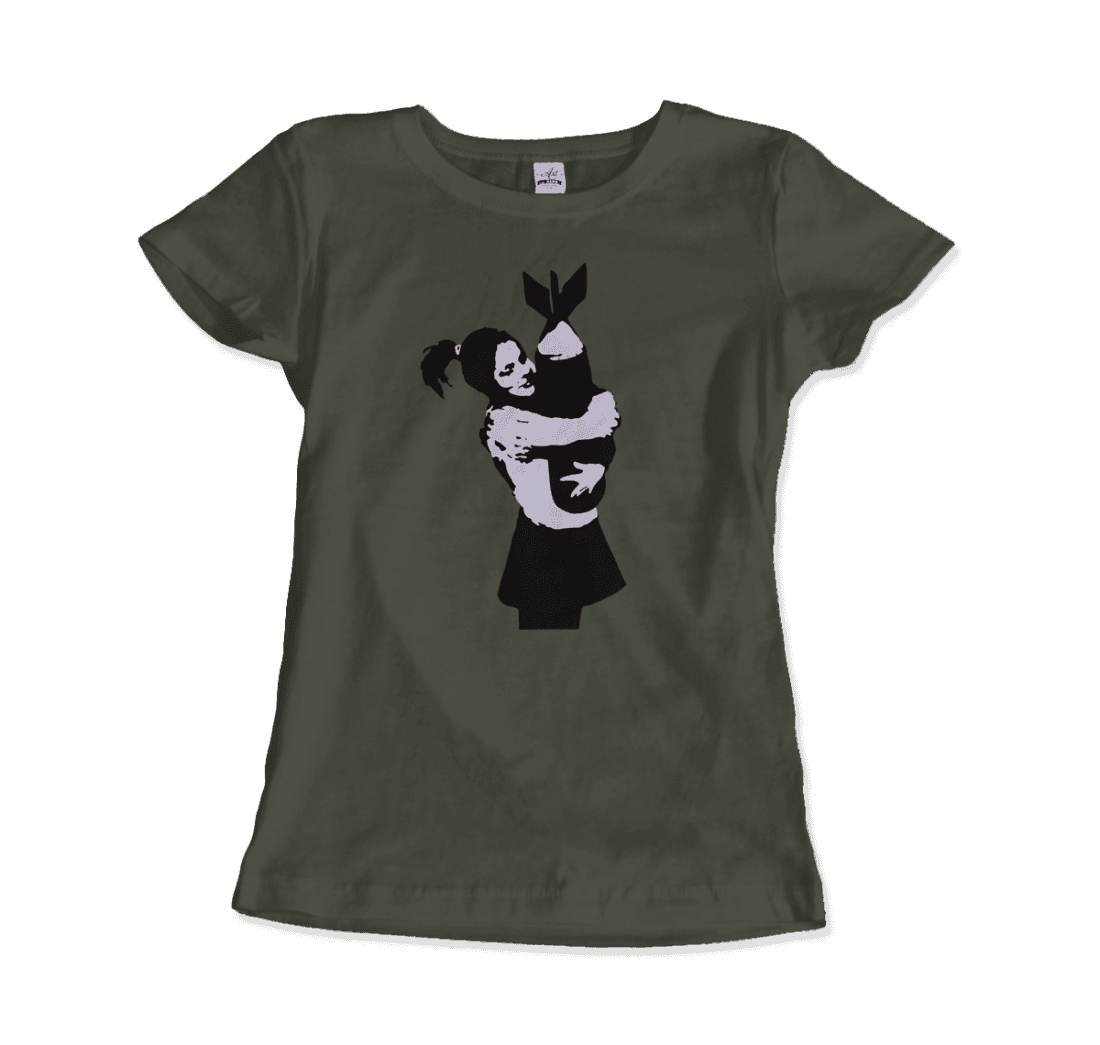 Banksy Bomb Hugger Street Art T-Shirt-13