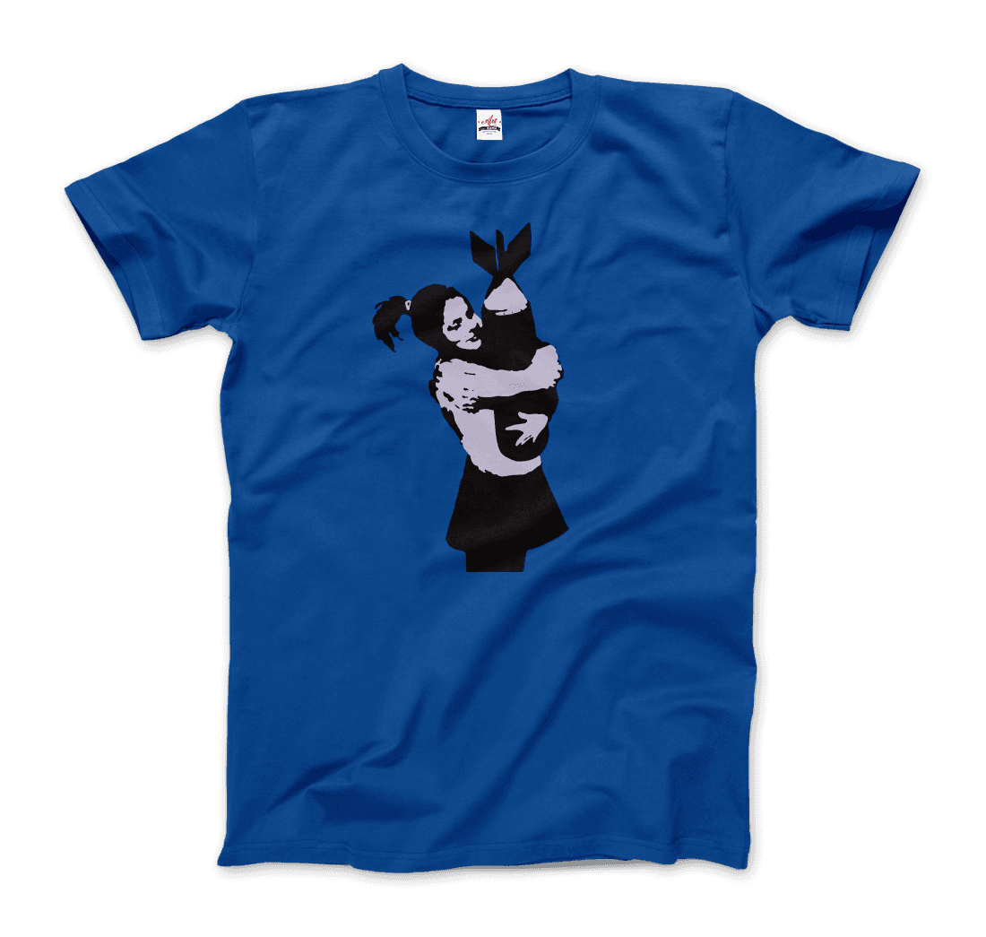 Banksy Bomb Hugger Street Art T-Shirt-9