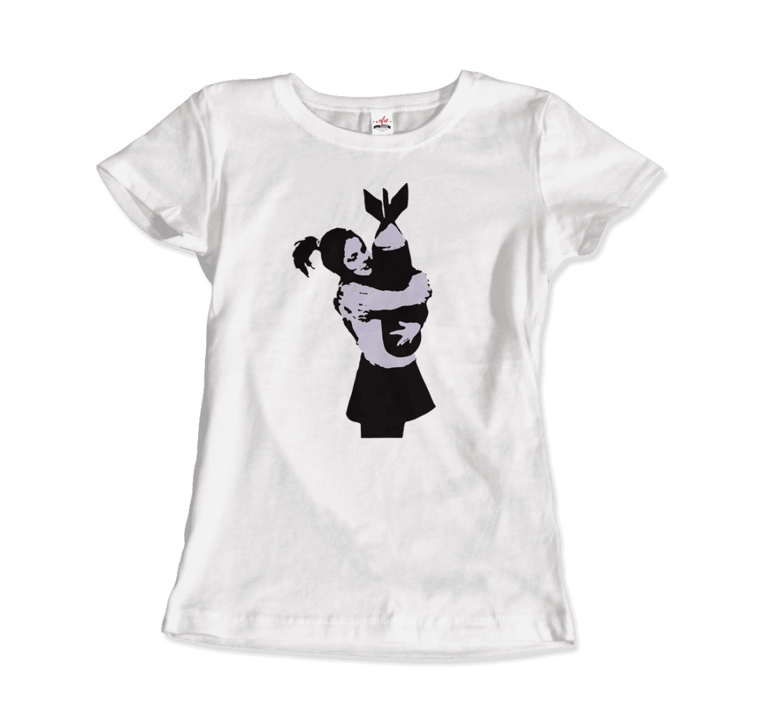 Banksy Bomb Hugger Street Art T-Shirt-12