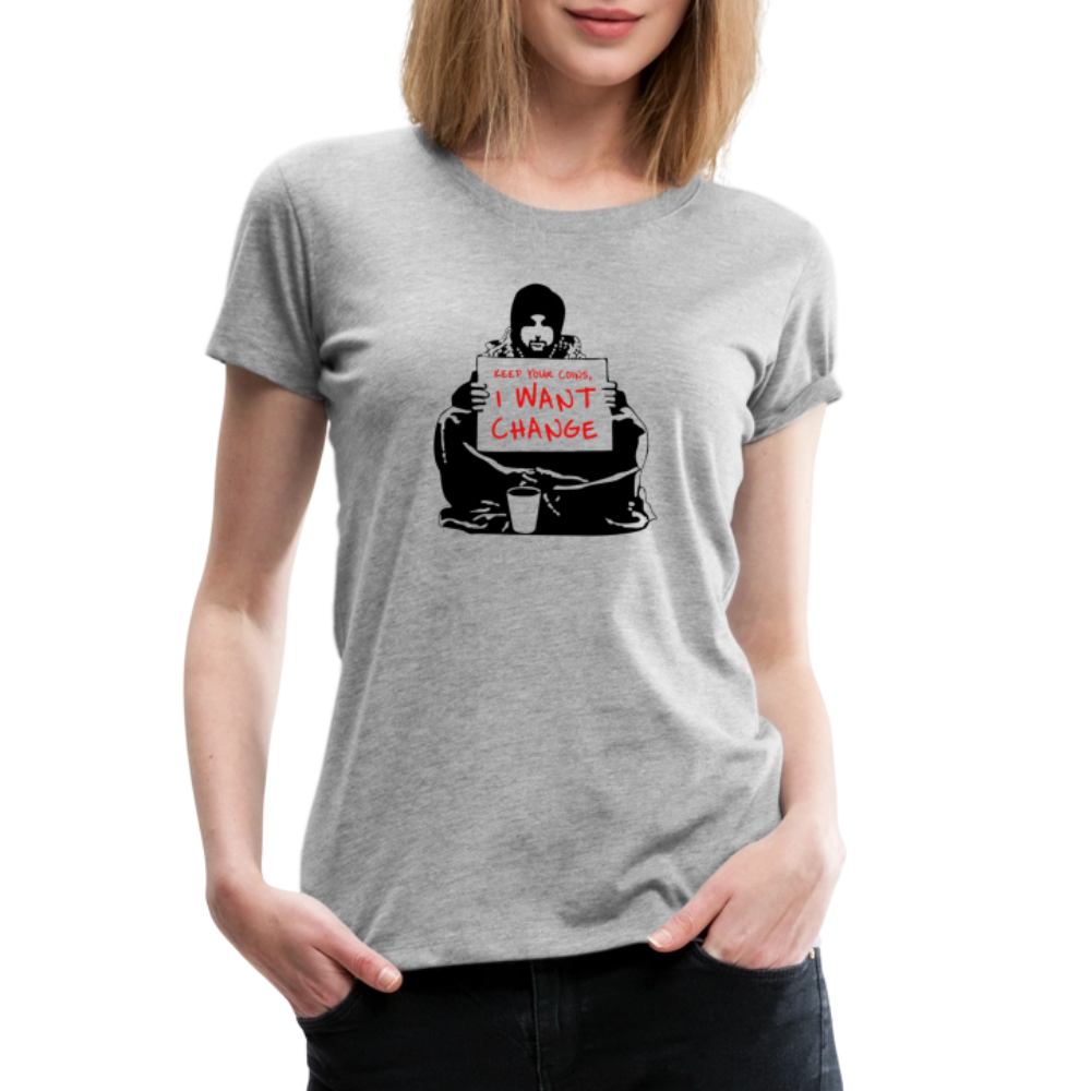 Banksy - I Want Change Artwork T-Shirt-3