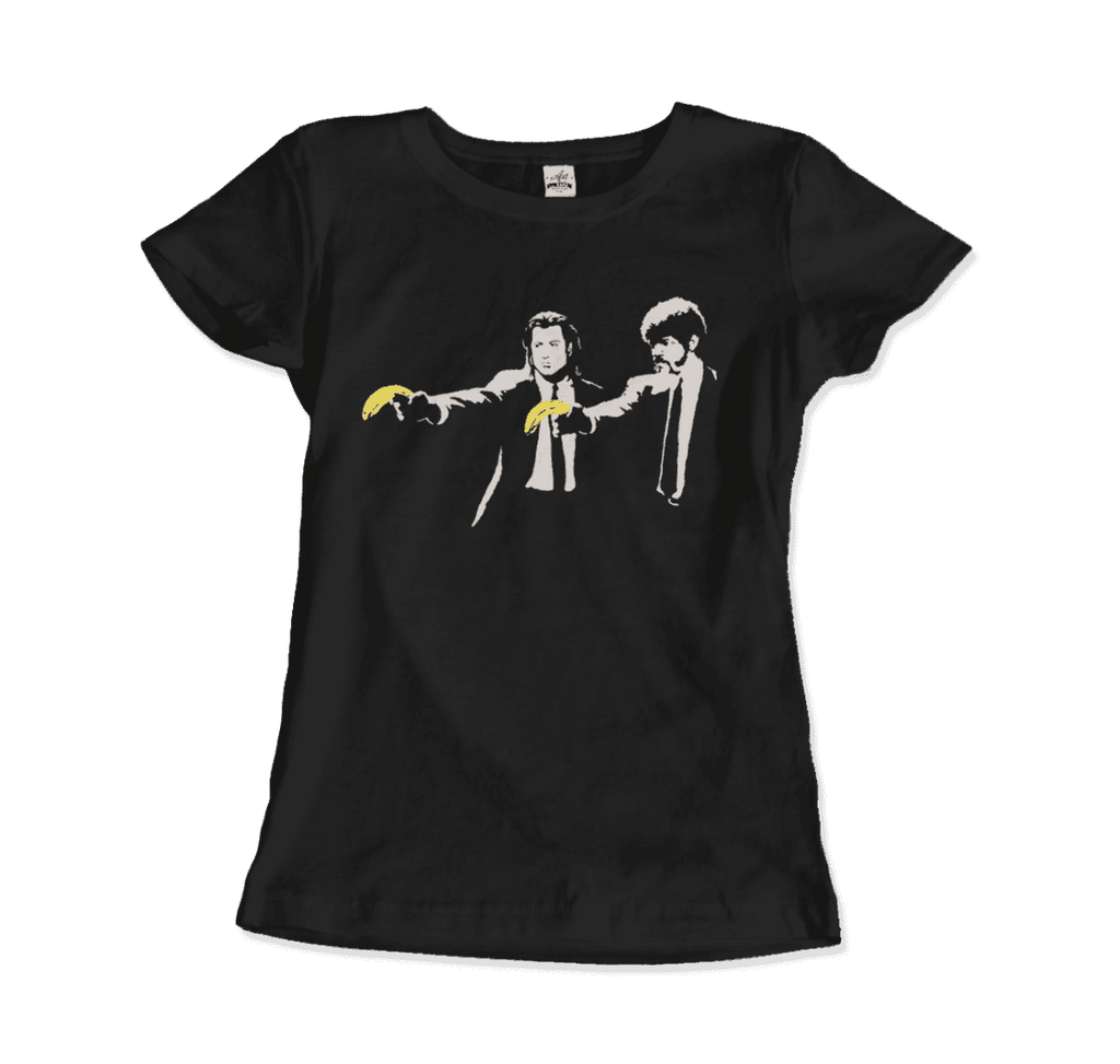 Banksy Pulp Fiction Street Art T-Shirt-10