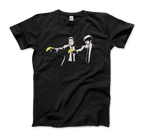 Banksy Pulp Fiction Street Art T-Shirt-0