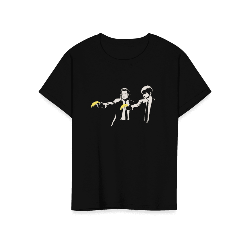 Banksy Pulp Fiction Street Art T-Shirt-16