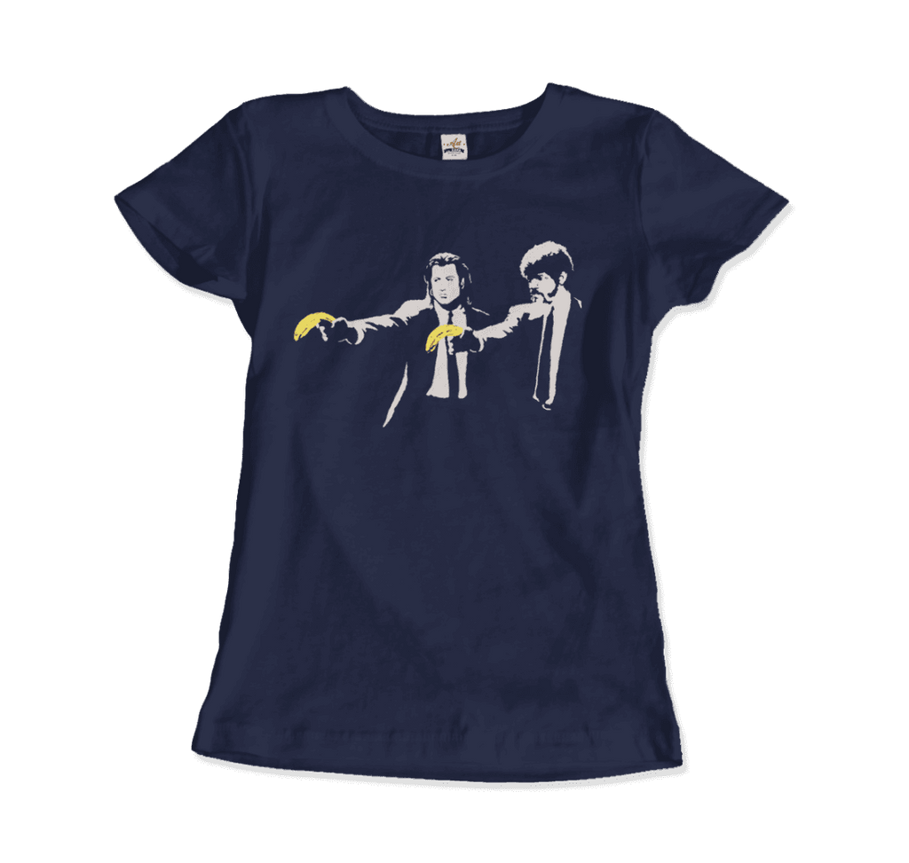 Banksy Pulp Fiction Street Art T-Shirt-12