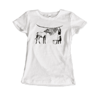 Banksy Zebra Stripes Artwork T-Shirt-4