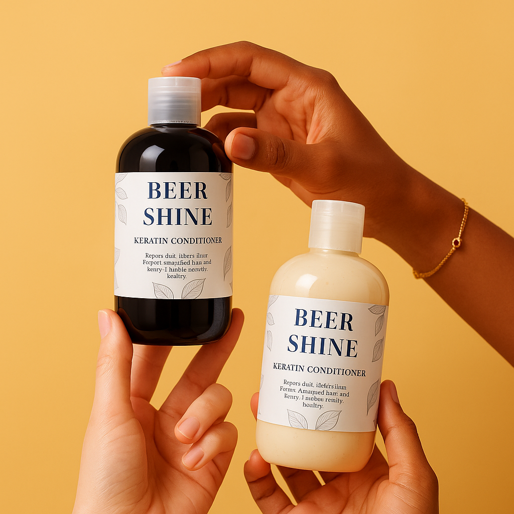 Beer & Keratin Strengthening Shampoo-1