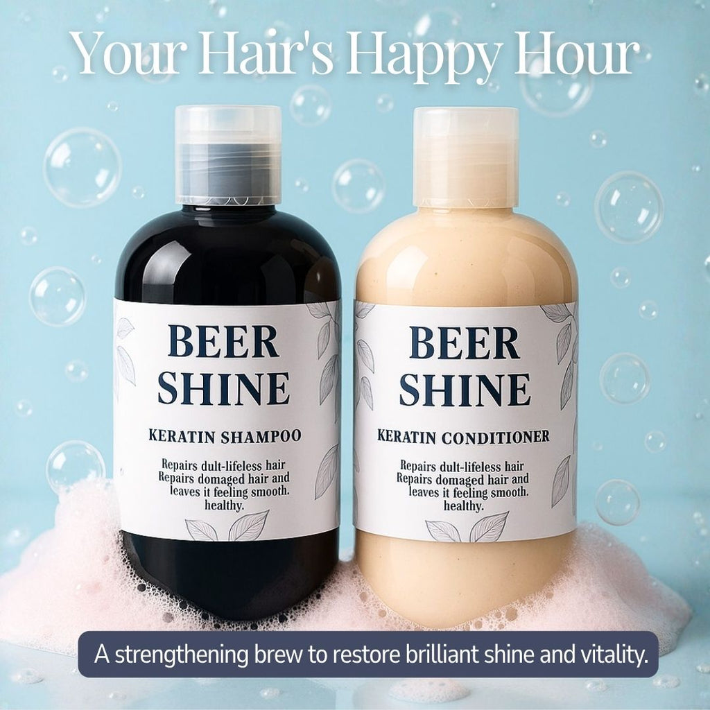Beer & Keratin Strengthening Shampoo-2