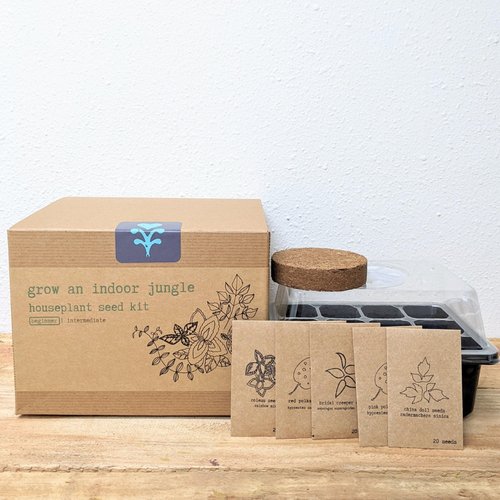 "Grow an Indoor Jungle" Houseplant Seed Kit