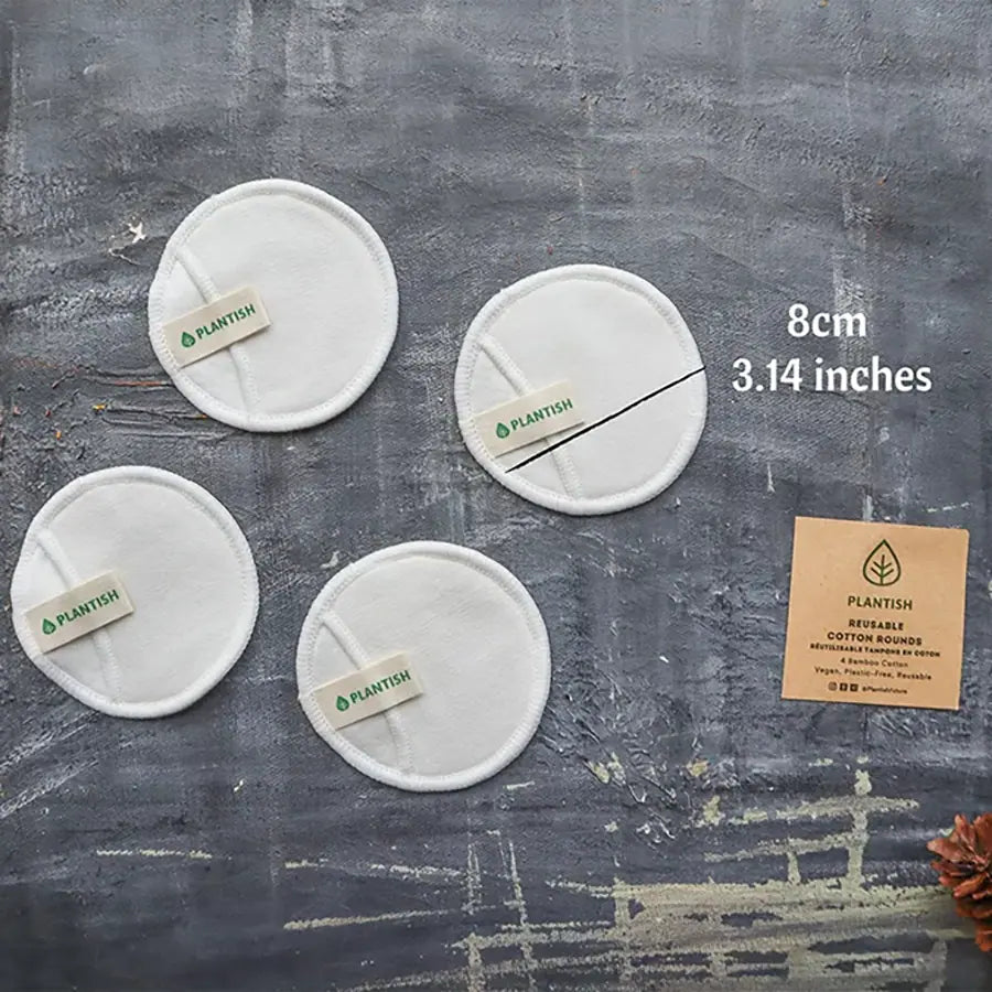 Reusable Cotton Rounds - 100% Cotton-3