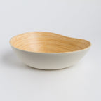 SOAI Mango Shape Bamboo Serving Bowl