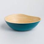 SOAI Mango Shape Bamboo Serving Bowl