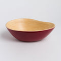 SOAI Mango Shape Bamboo Serving Bowl