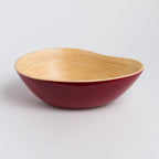 SOAI Mango Shape Bamboo Serving Bowl