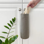 Boba & Vespa Cat Litter Bag Holder in Natural Cotton Canvas