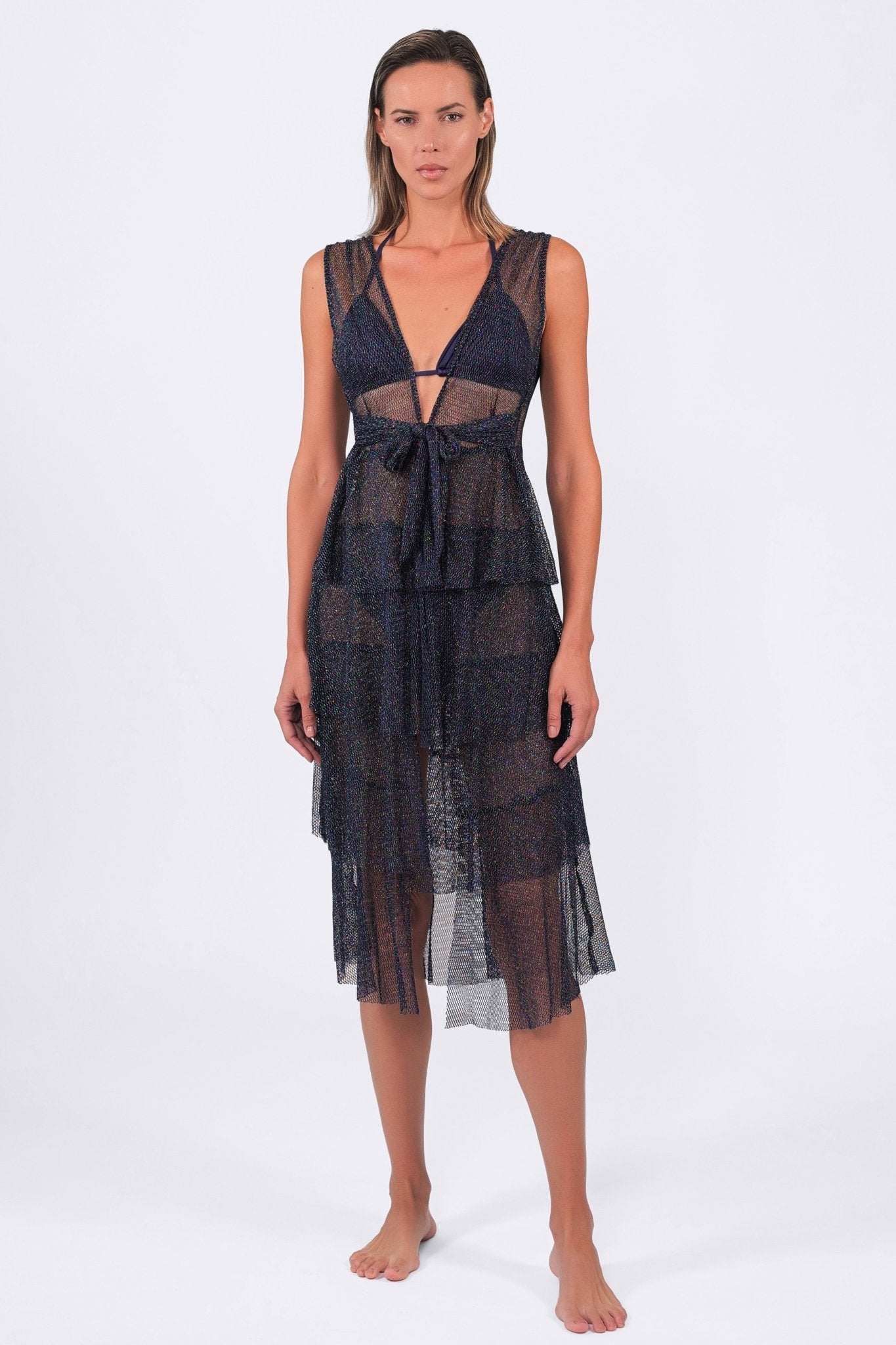 Buzios Shimmer Multi-Way Dress Coverup
