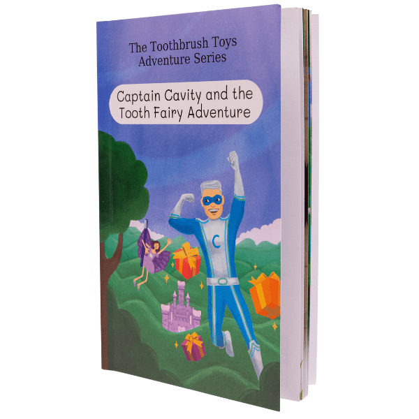 Captain Cavity and the Tooth Fairy Book by Toothbrush Toys-0