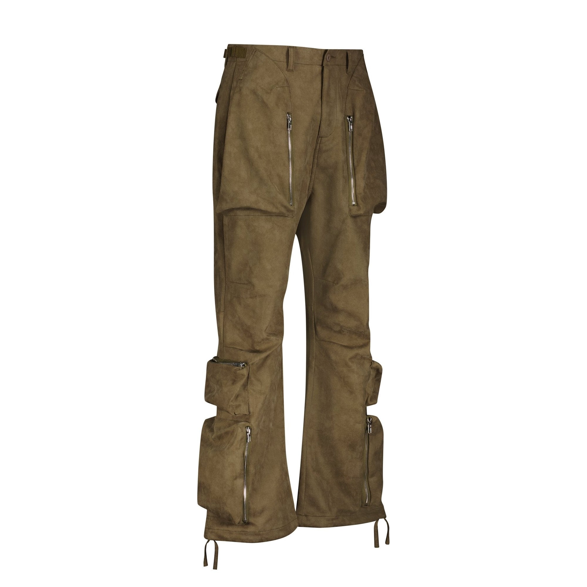 SAINT PERRY Baggy Cargo Pants – Khaki