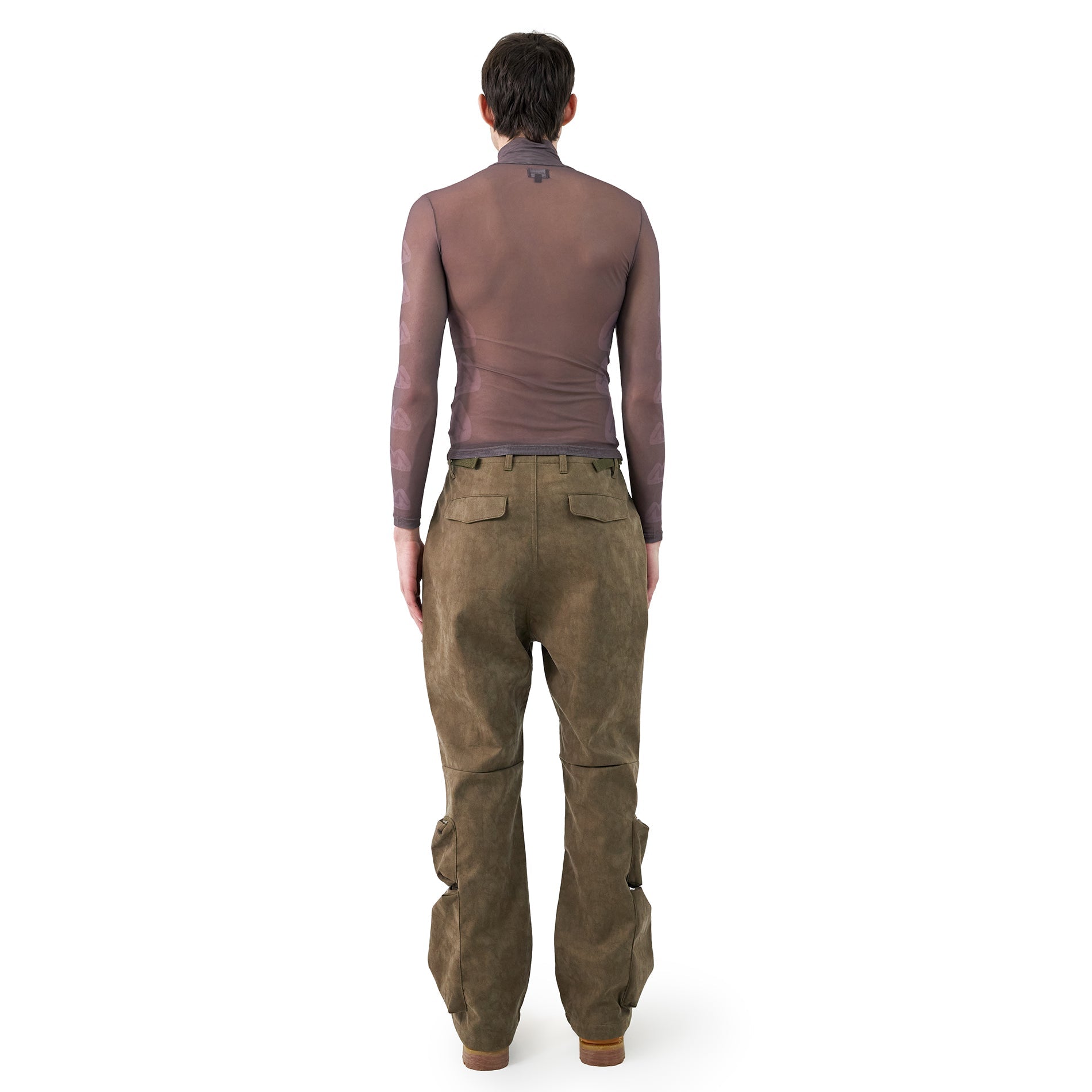 SAINT PERRY Baggy Cargo Pants – Khaki