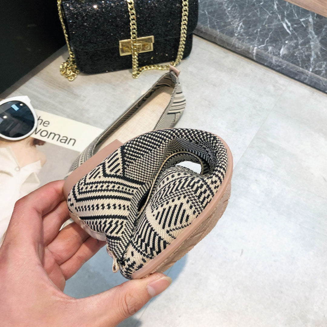 Boho Flat Shoes – Made from Eco-Friendly Recycled Plastic Bottles