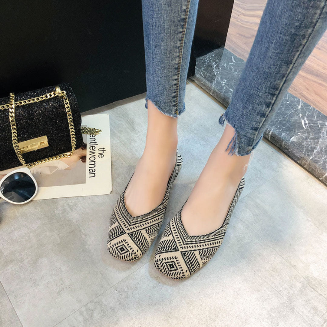 Boho Flat Shoes – Made from Eco-Friendly Recycled Plastic Bottles