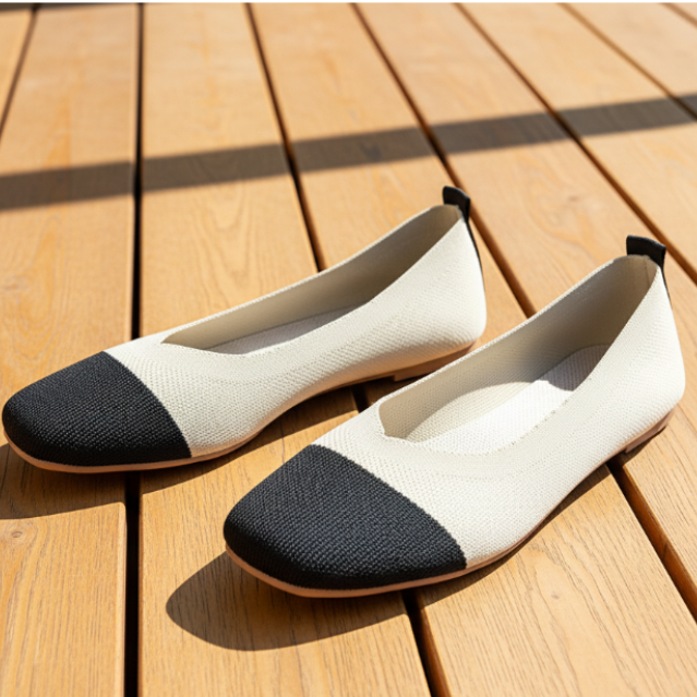 Eco-Friendly Collie Ballerina Flat Shoes