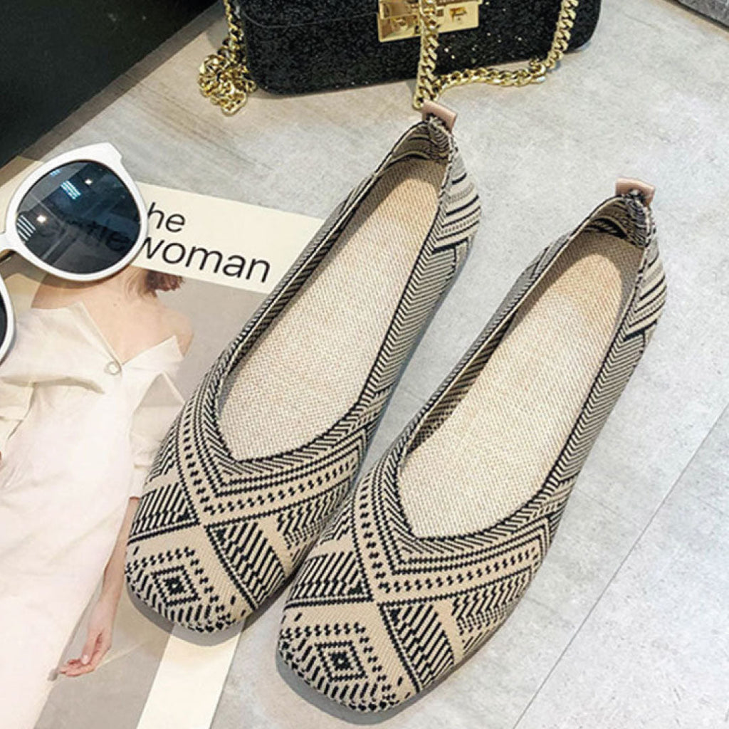 Boho Flat Shoes – Made from Eco-Friendly Recycled Plastic Bottles