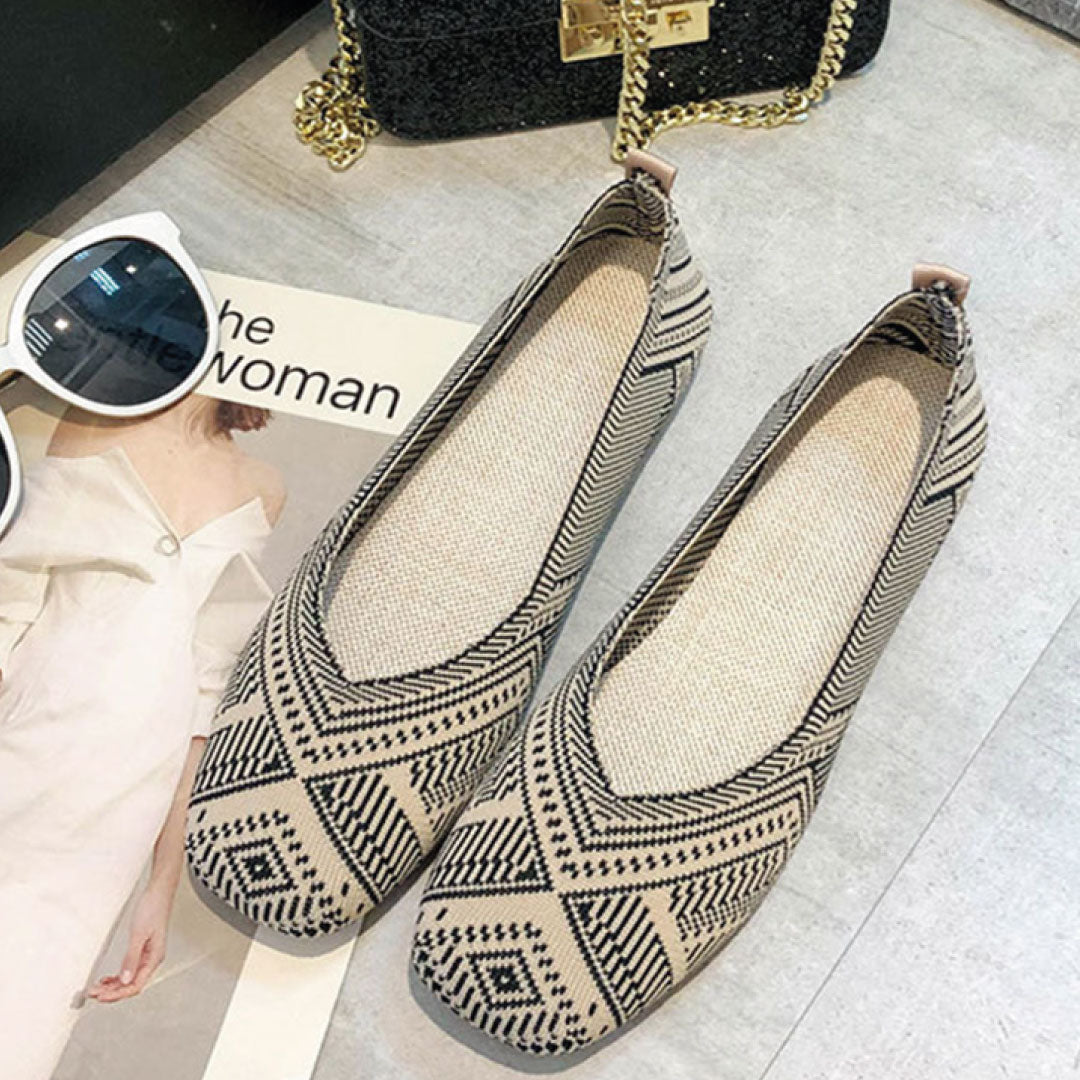 Boho Flat Shoes – Made from Eco-Friendly Recycled Plastic Bottles