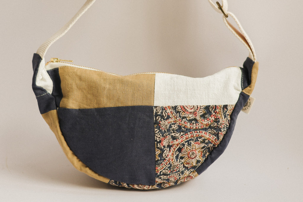 Upcycled Patchwork Crossbody Bag