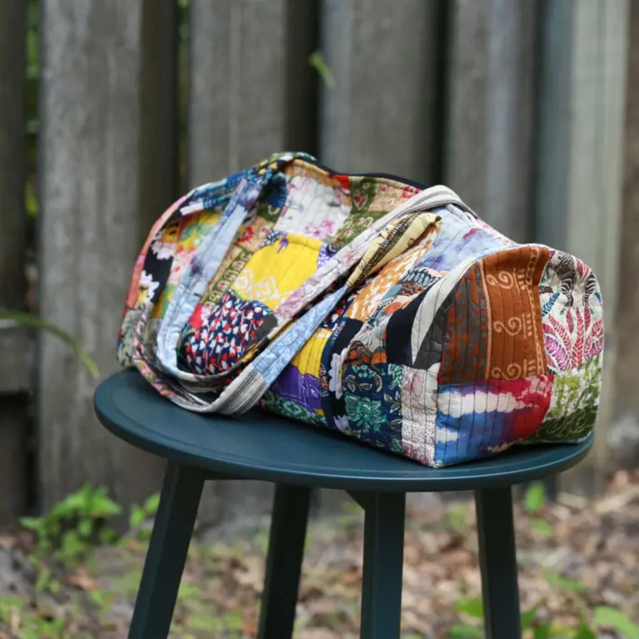 Indie Ella Patchwork Hand Quilted Duffle Bag – Each Bag Is Unique
