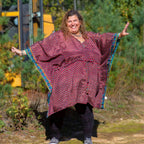 Indie Ella Aanya Adjustable Short Kaftan – Made from Upcycled Saris