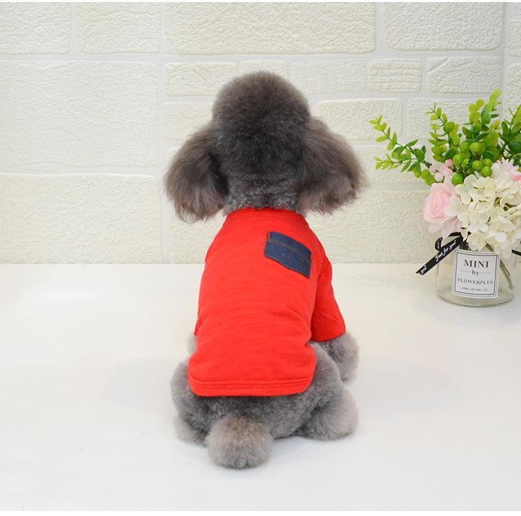 Cozy Cotton Dog Clothes: Stylish And Comfortable Two-Legged Apparel For Dogs-5