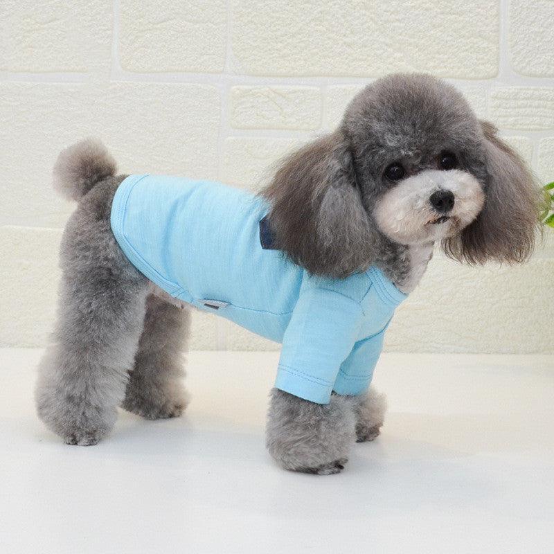 Cozy Cotton Dog Clothes: Stylish And Comfortable Two-Legged Apparel For Dogs-1