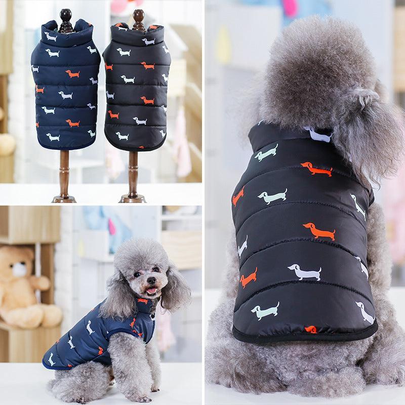 Cozy Cotton Dog Vest - Stylish And Comfortable Pet Clothing-0