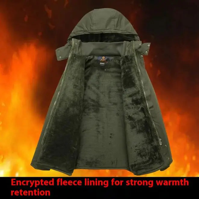 The Gale Windproof Cold-Resistant Cotton-Padded Jacket