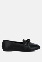 Denali Recycled Faux Leather Flat Loafers-5